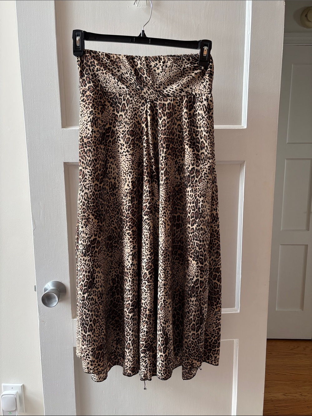 Leopard Print Maxi pants - Brown